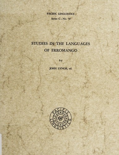 Studies in the languages of Erromango