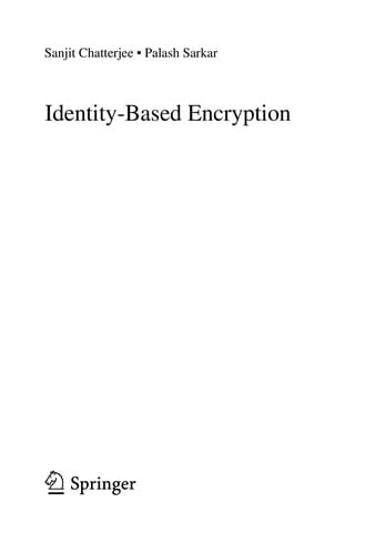 Identity-Based Encryption