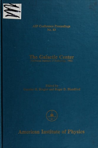 The Galactic center (California Institute of Technology, 1982)