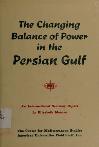 The Changing balance of power in the Persian Gulf