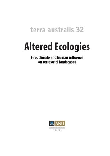 Altered ecologies