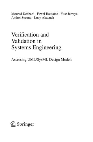 Verification and validation in systems engineering