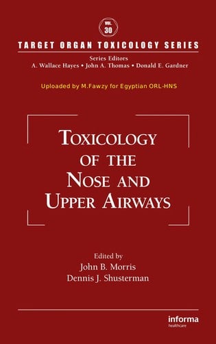 Toxicology of the nose and upper airways
