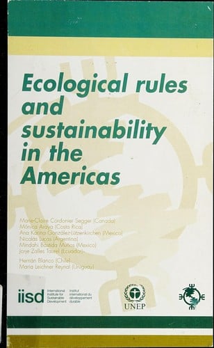 Ecological rules and sustainability in the Americas