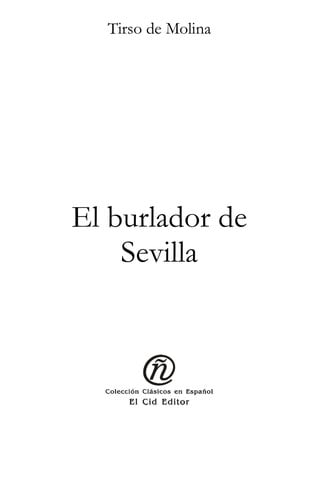 El burlador de Sevilla