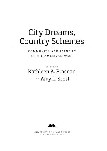 City dreams, country schemes