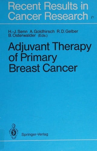 Adjuvant therapy of primary breast cancer