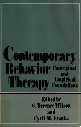 Contemporary behavior therapy