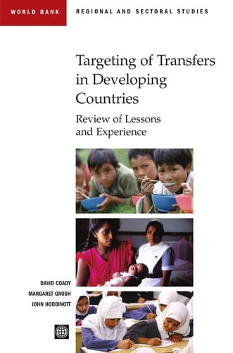 Targeting of transfers in developing countries