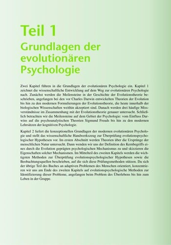 Evolutiona re Psychologie