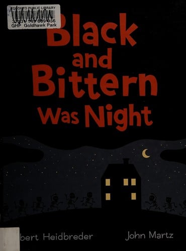 Black and bittern was night