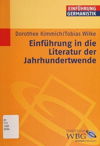 Einführung in die Literatur der Jahrhundertwende