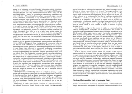 Classical sociological theory