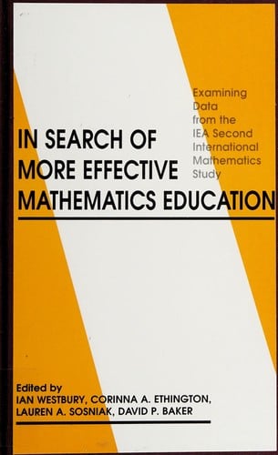 In search of more effective mathematics education