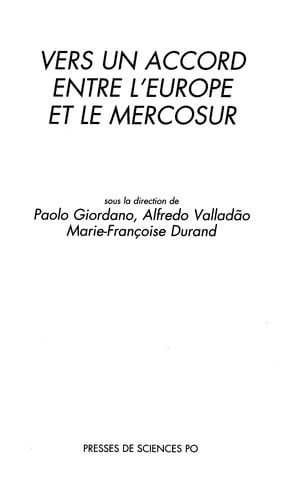 Vers un accord entre l'Europe et le MERCOSUR
