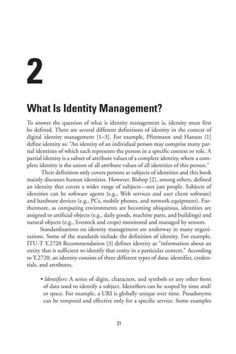 Identity management