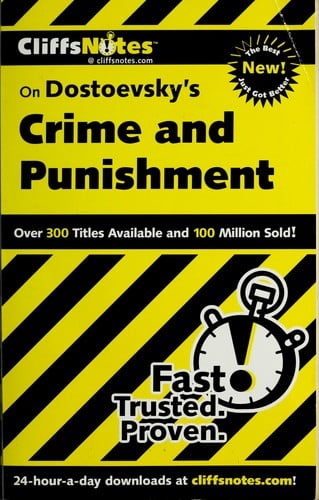 CliffsNotes: Crime and punishment