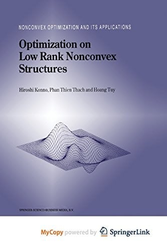 Optimization on Low Rank Nonconvex Structures