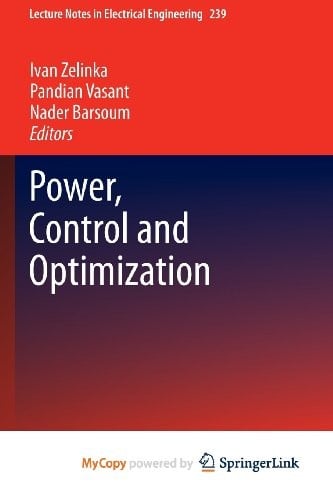 Power, Control and Optimization