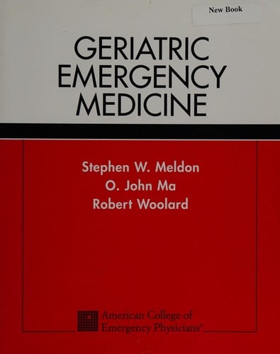 Geriatric emergency medicine