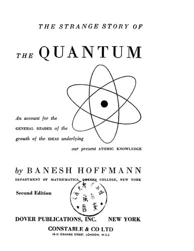 The strange story of the quantum