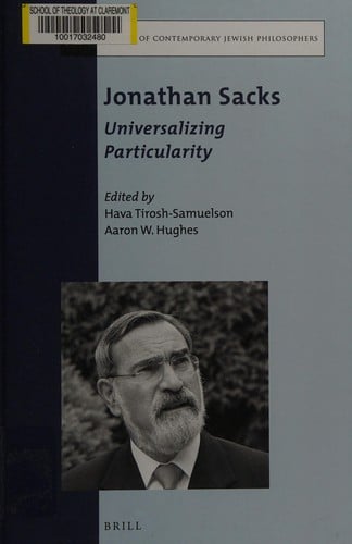 Jonathan Sacks: universalizing particularity