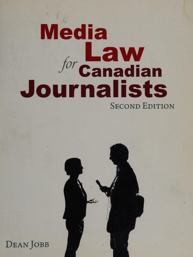Media law for Canadian journalists