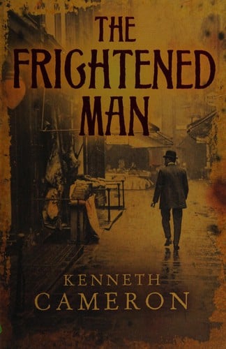 The frightened man