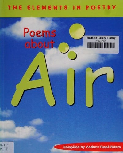 The Elements in Poetry: Air (The Elements in Poetry)