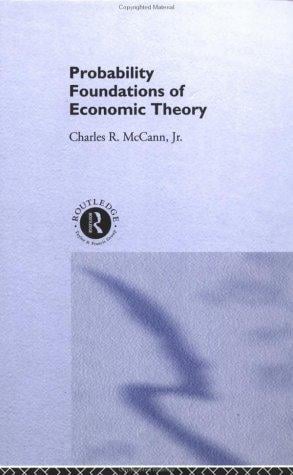 Probability foundations of economic theory