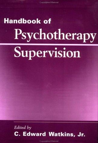 Handbook of psychotherapy supervision