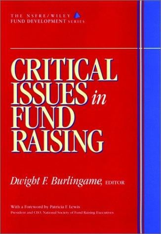 Critical issues in fund raising