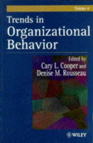 Trends in Organizational Behavior (Vol 4)