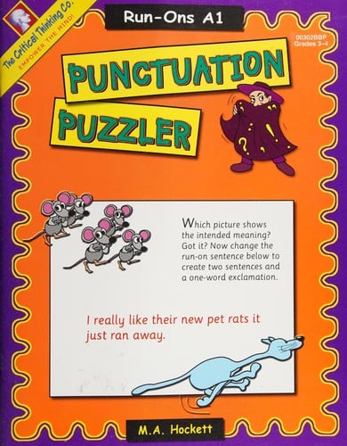 Run-On Riddlers Level B Book 1