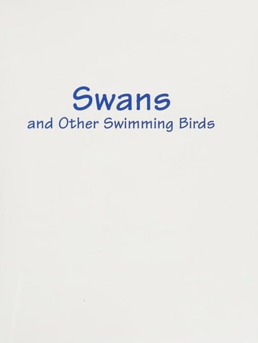 Swans and other swimming birds