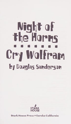 Night of the horns: and, Cry wolfram