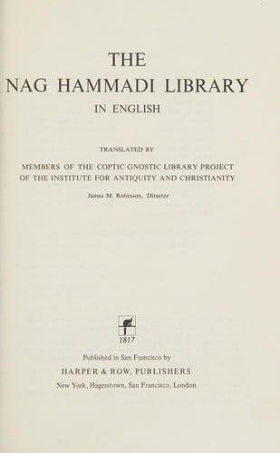 The Nag Hammadi library in English