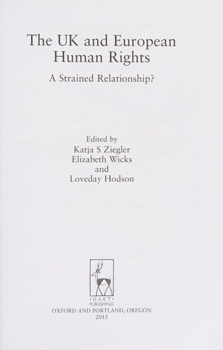 UK and European Human Rights: A Strained Relationship?