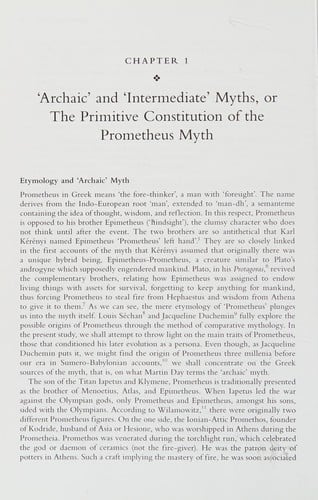 Prometheus in the Nineteenth Century: From Myth to Symbol