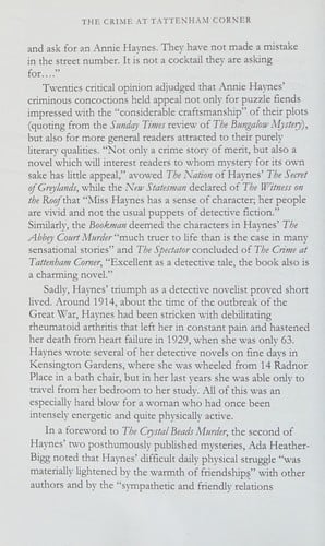 The crime at Tattenham Corner