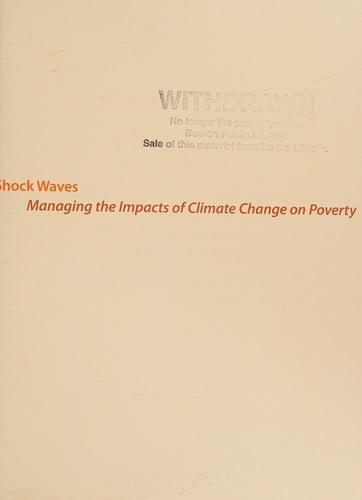 Shock waves: managing the impacts of climate change on poverty