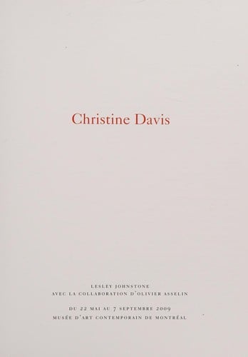 Christine Davis