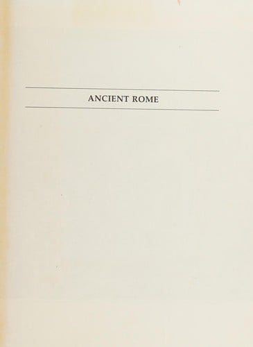 Ancient Rome