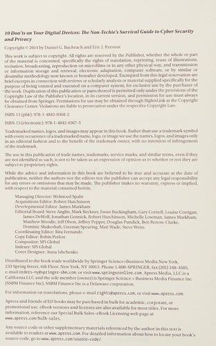 10 don'ts on your digital devices: the non-techie's survival guide to cyber security and privacy