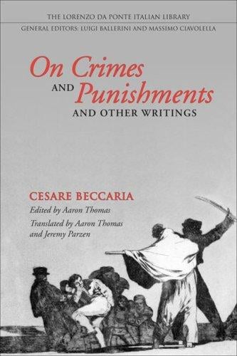 On Crimes and Punishments (Lorenzo Da Ponte Italian Library)