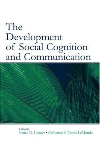 The development of social cognition and communication