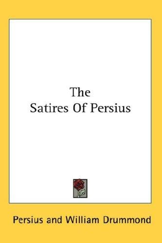The Satires Of Persius
