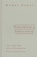 Translation and subjectivity: on Japan and cultural nationalism