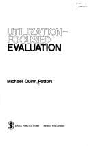 Utilization-focused evaluation