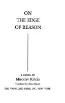 On the edge of reason: a novel